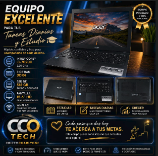 Notebook Acer Intel Core i3-7020U