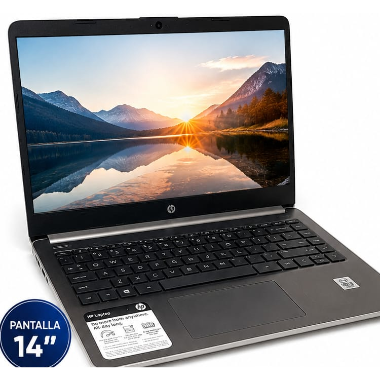 Notebook HP Laptop 14 pulgadas Intel Core i3-1005G1