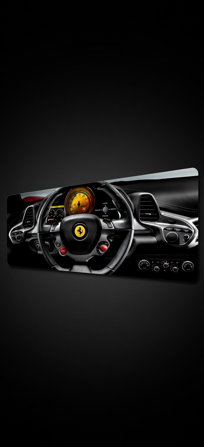 Mousepad Gamer Ferrari volante